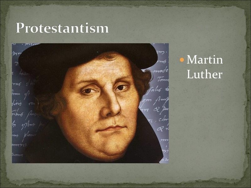 Martin Luther Protestantism
